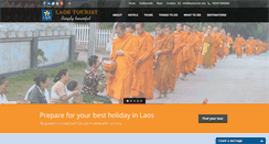 Desktop Screenshot of laostourist.com