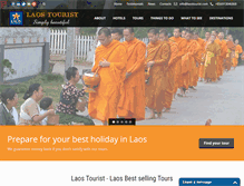 Tablet Screenshot of laostourist.com